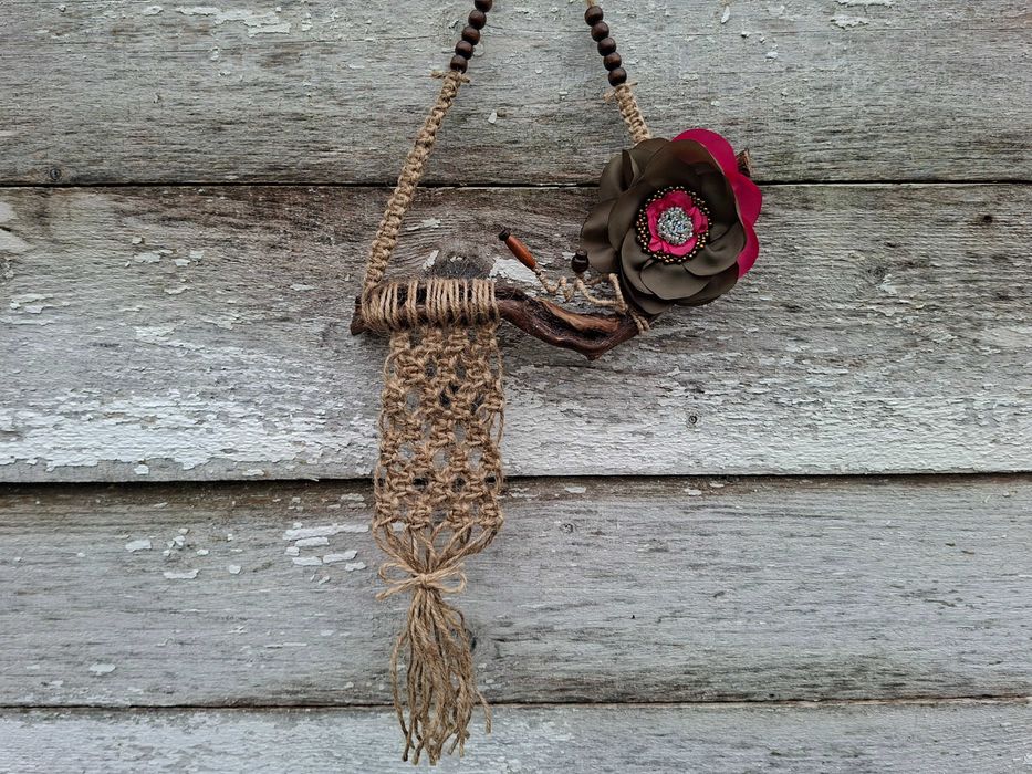 Лоза - декор за стена, макраме