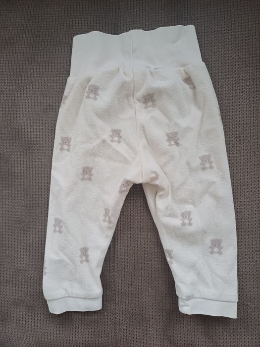 Бебешки ескимос с ръкавички и терлички, с динозаври, размер 80 -86, 12