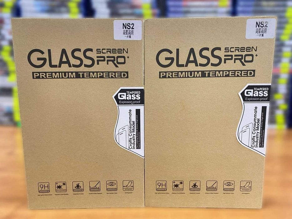 Новое защитное стекло Glass Screen Pro+Premium Tempered для Switch 2