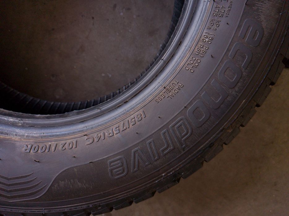 185 75 14C vara Anvelope Cauciucuri C-uri Dunlop 7mm