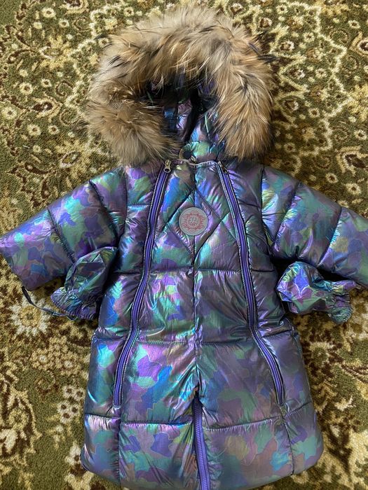 Продам детский зимний комбинезон-конверт