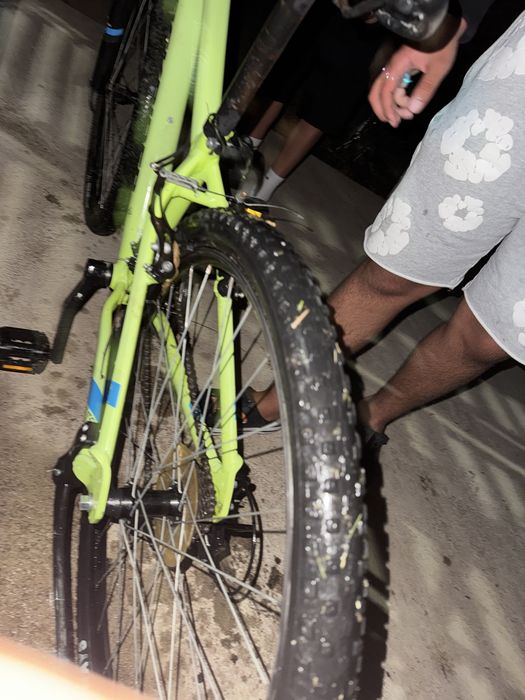 bicicleta rockrider st 100