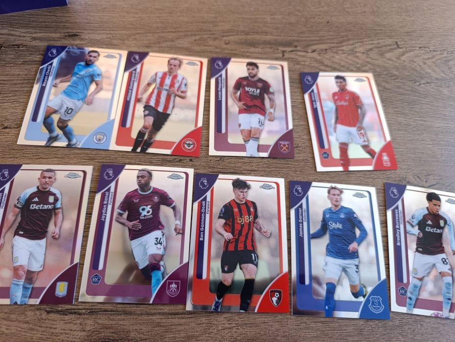 Редки колекционерски Карти Topps Premier league Chrome edition 2025/26