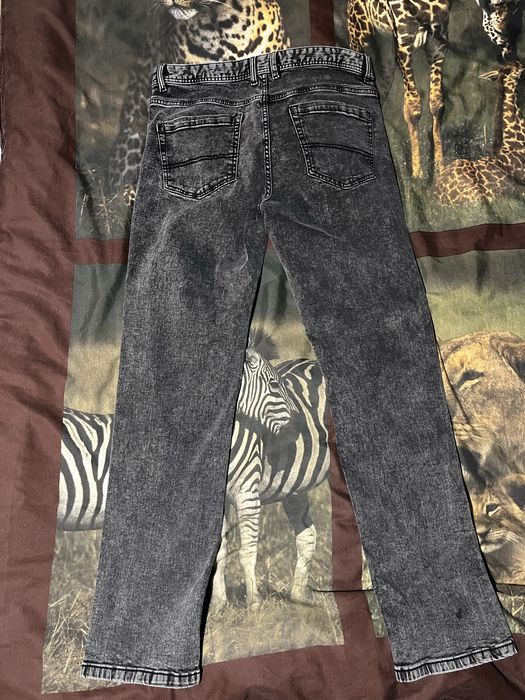 ЧИСТО НОВИ мъжки дънки Townland – Acid Wash / Графит