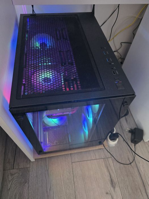 Пълен Геймърски Сетъп: RTX 4060 Ti / Ryzen 7 5700X / 1440p Монитор / Гаранция