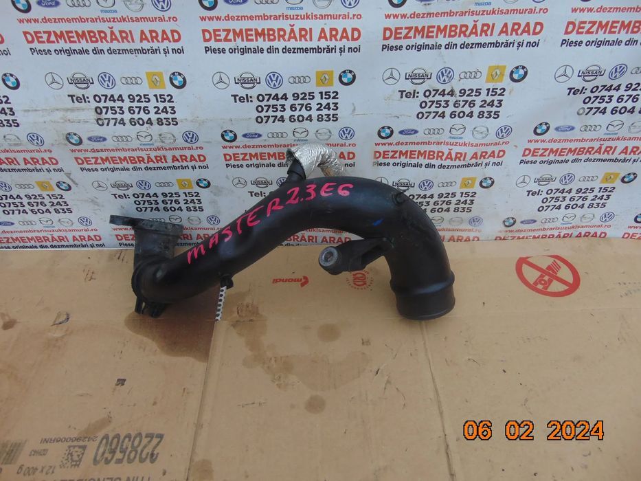 Conducta aer Renault master 2.3 oepl movano nissan nv400 cod 165763705r tub furtun aer