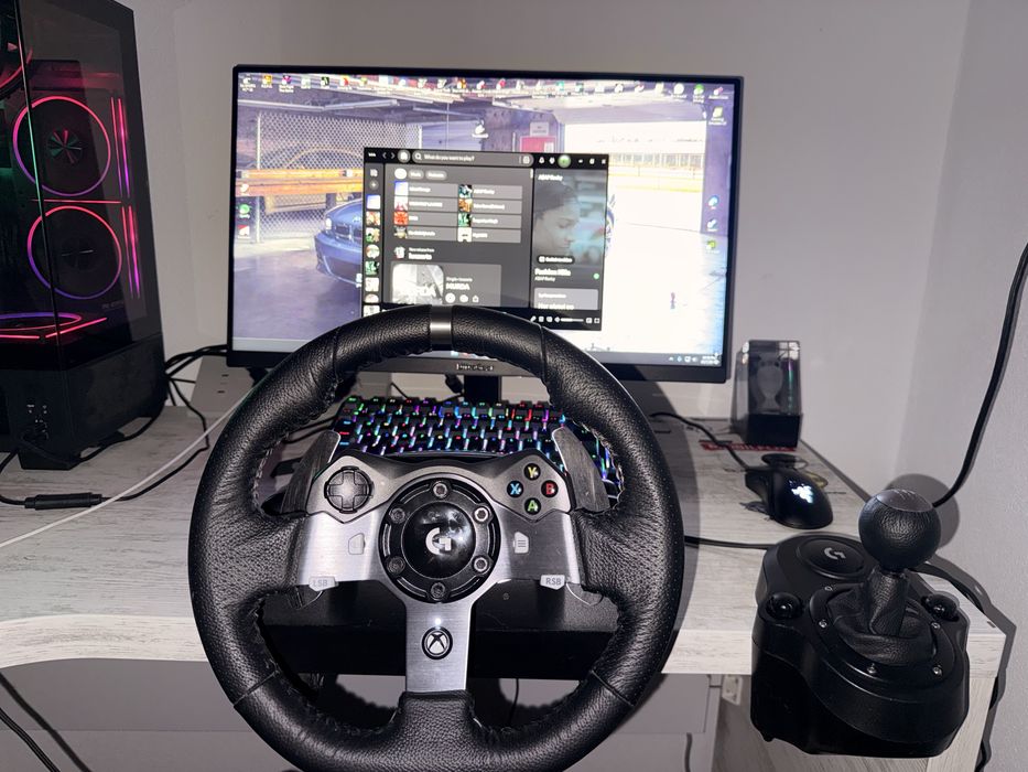 Logitech G920 + Shifter