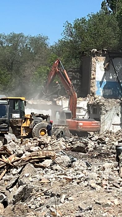 Демонтаж,снос,спец.техника,экскаватор,гидромолот вывоз стр-го мусора!