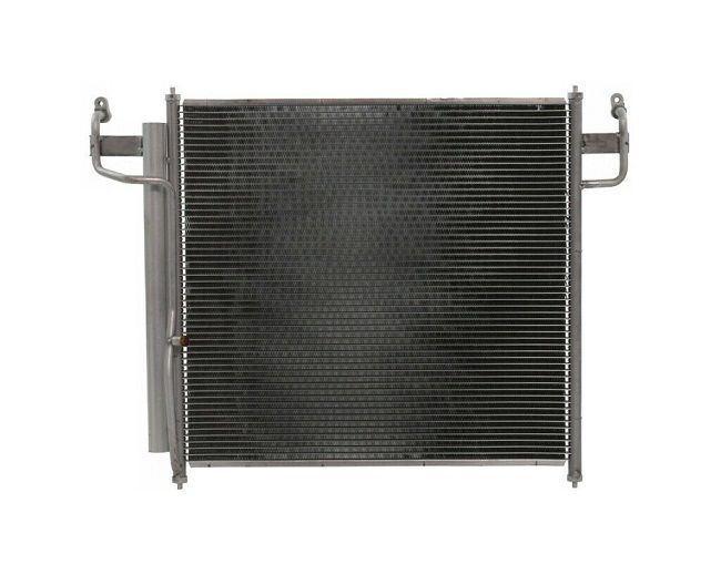 Condensator AC, aer conditionat Infiniti QX56 2004-2009; Nissan Armada 2004-2006, Titan 2004-2016, 5.6 V8, 565x540x16mm, OE 921007S000, Th-Series