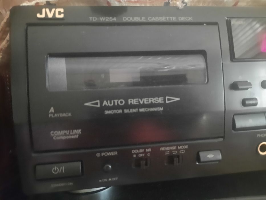 Dublu dek JVC TD  W-254 functional