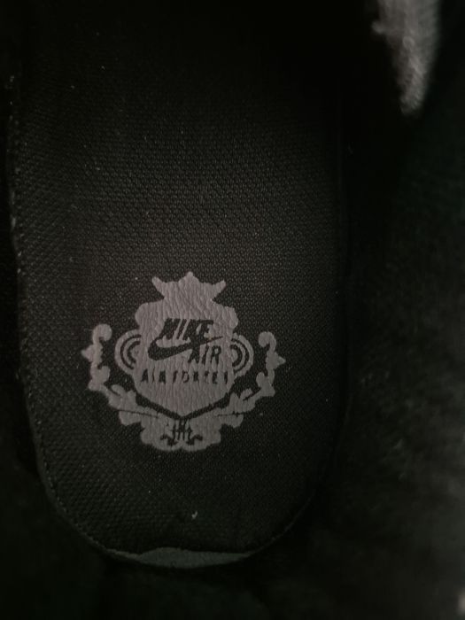 Nike AF1 negrii ROPE LACES