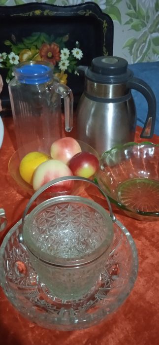 Посуда  хрусталь керамика стекло