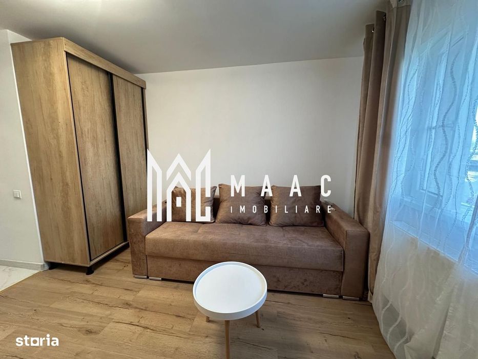Apartament 1 cameră | Lazaret, Sibiu | 21,5 mp, mobilat, parter