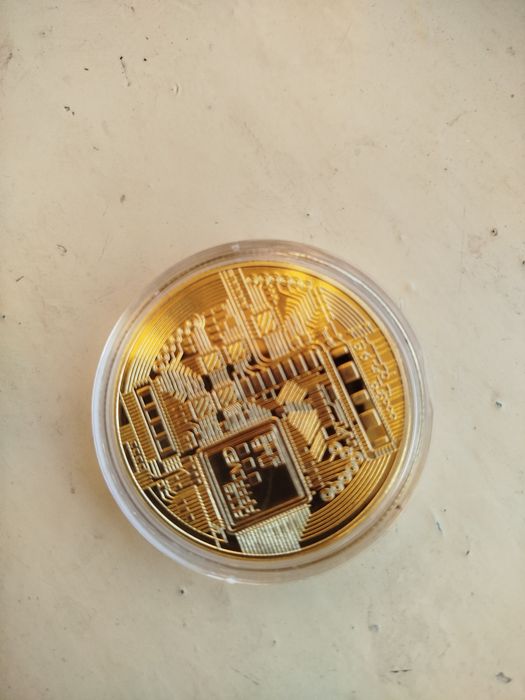Monedă Bitcoin de colecție