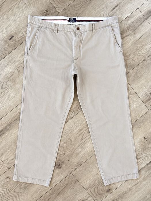 Blugi Pantaloni Chino GANT Bej Crem Barbati | Marime 44 x 32 (Talie 113 cm)