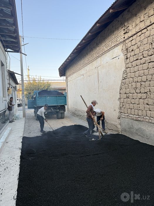 Asfaltlash xizmati sifatli va kafolatli