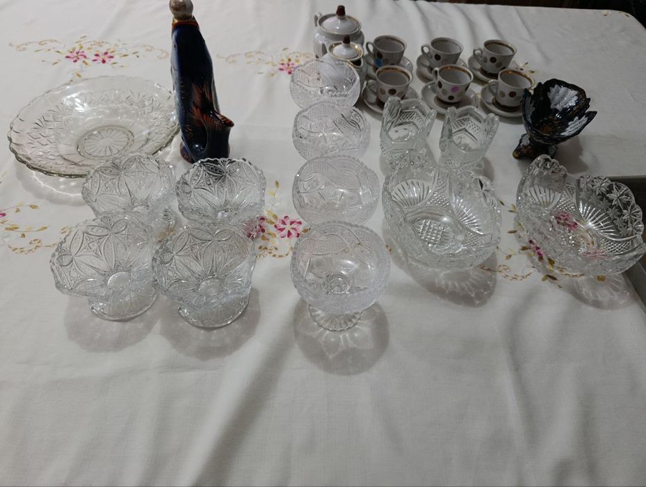 Chinni idishlar хрустальный посуды