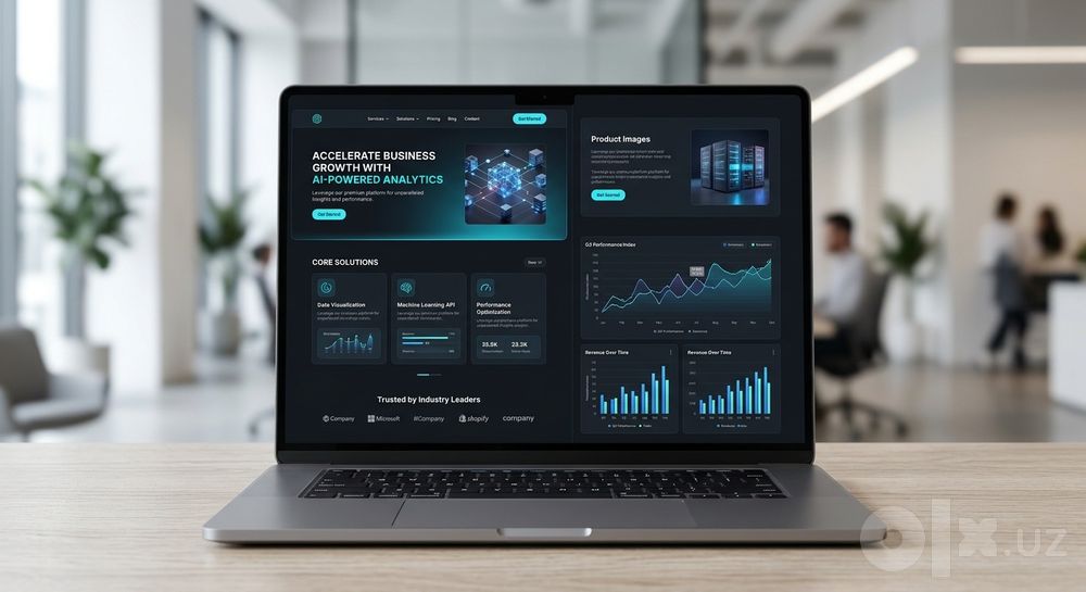 Разработка сайтов под ключ / Frontend разработчик