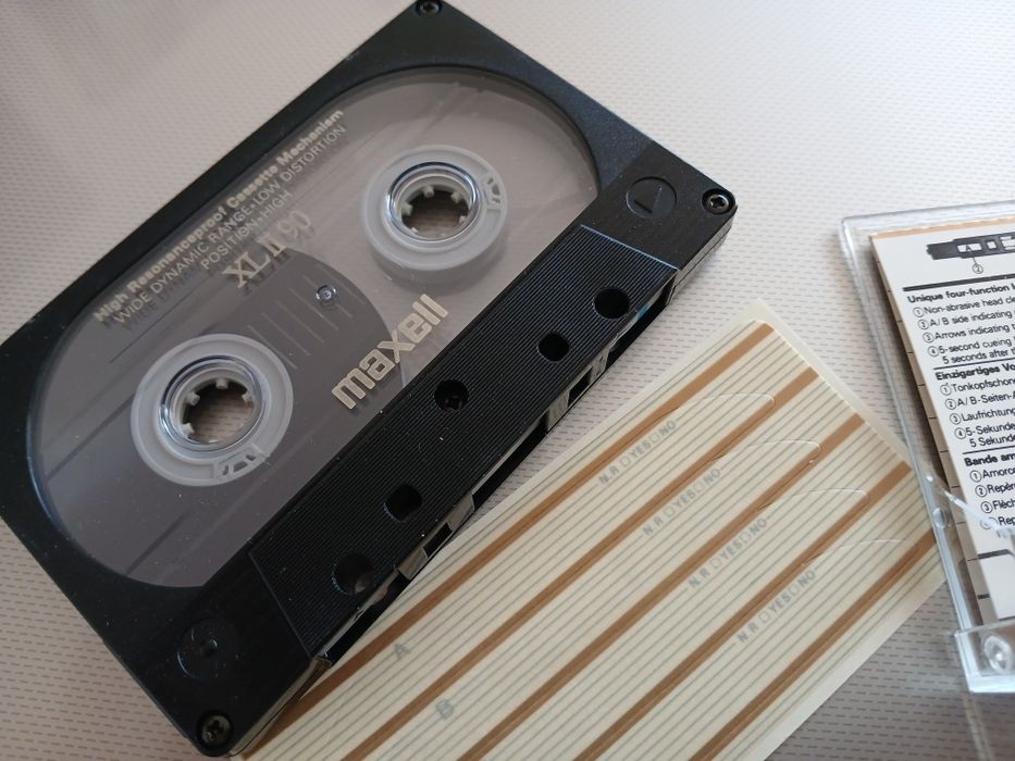 Casetă audio Maxell XLII 90min , nescrisă