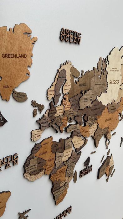 Настенная карта мира