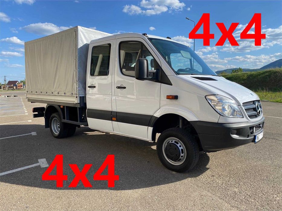 Mercedes Sprinter 4x4 / 518 cdi/ 3.0 /180 Cp/Punte dubla/Permis cat B