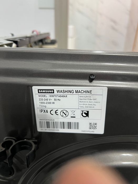 Masina Samsung 7kg ,vând componente în afară de centrifugă l