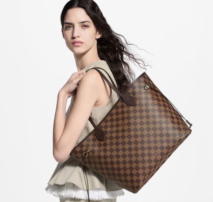 Сумка шопер LV Louis Vuitton Neverfull MM