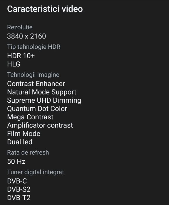 Samsung QLED, 58Q60T, 146 cm - defect