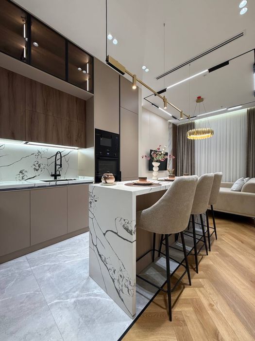 В ЖК Nest One 2/11/51 вид на Хумо арена 59м2