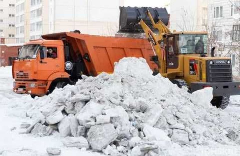 Услуги погрузчика и уборка снега 24/7