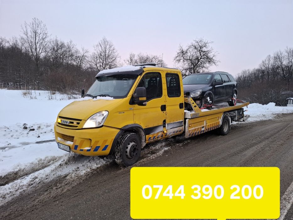 Tractari auto Bacău 0744 39O 2OO Transport auto cap tractor