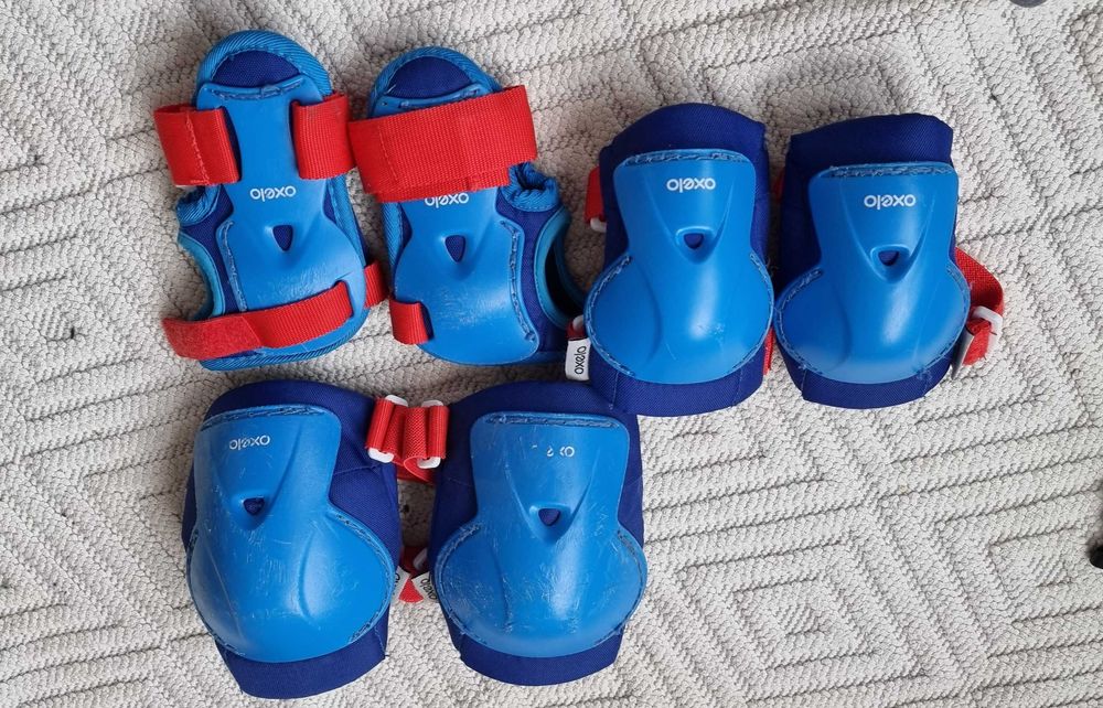 Ролери 32-35 размер и протектори Декатлон