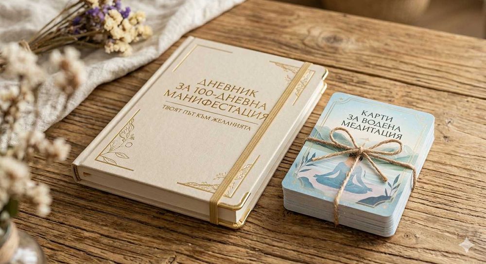Подаръчна кутия - Грижа за Душата. Кутия за манифестация и вътрешен баланс