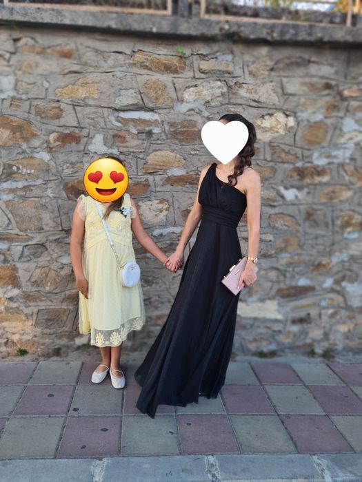 Официална рокля в черно