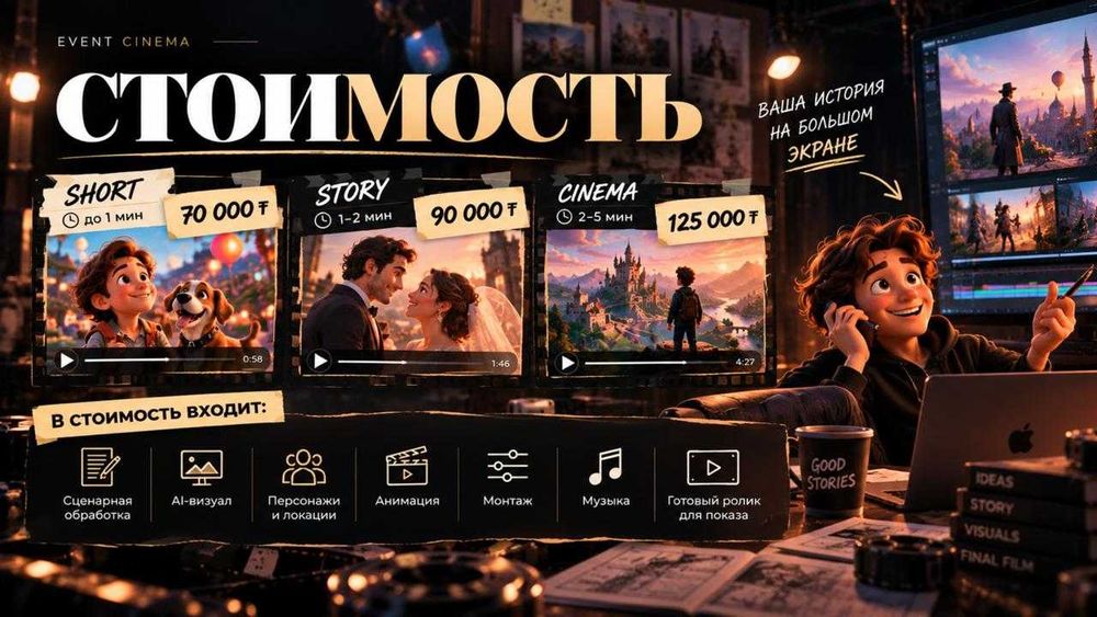 Создание ИИ Роликов