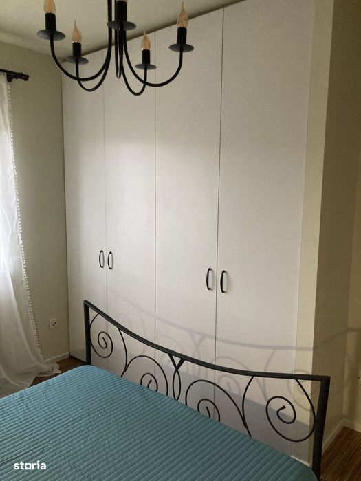Apartament 2 camere, mobilat, etaj 1, balcon