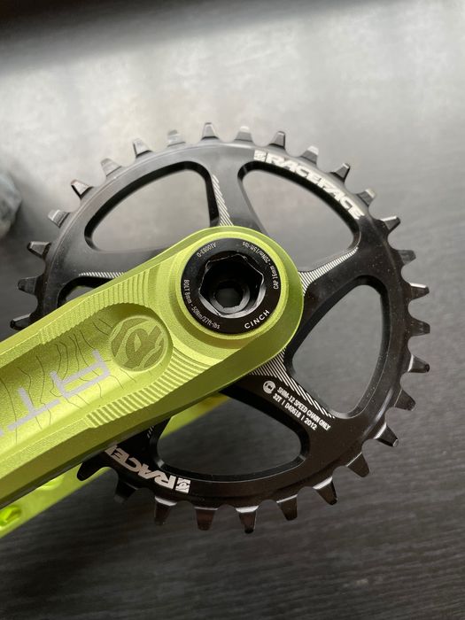 Raceface ендуро/downhill курбели + плоча - 170мм