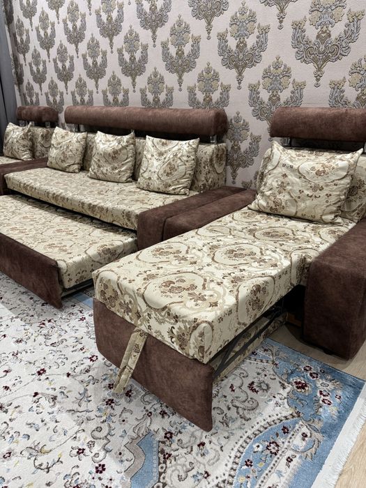 Диван и 2 кресла