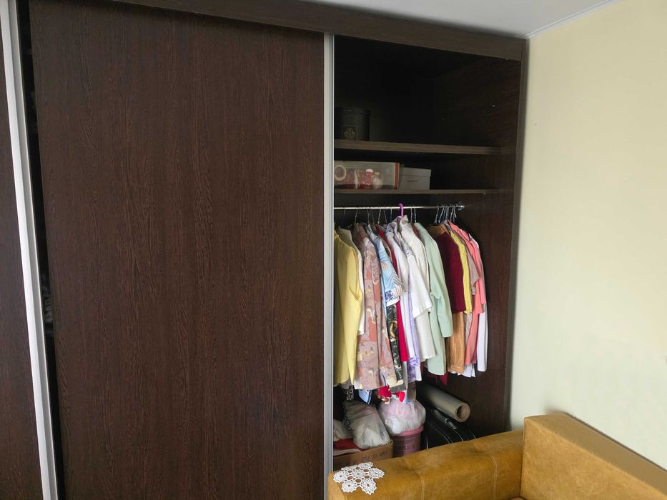 Dulap, sifonier 3 usi glisante, culoare wenge