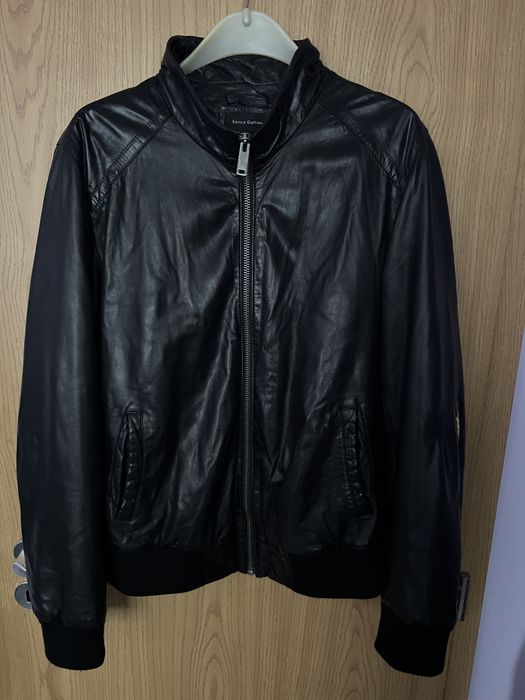 Мъжко пролетно-есенно кожено яке