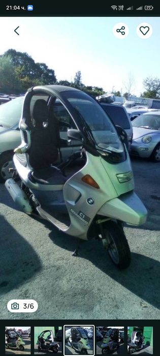 Скутер БМВ С 650 ГТ (BMW C 600 GT,C1 125)-на части