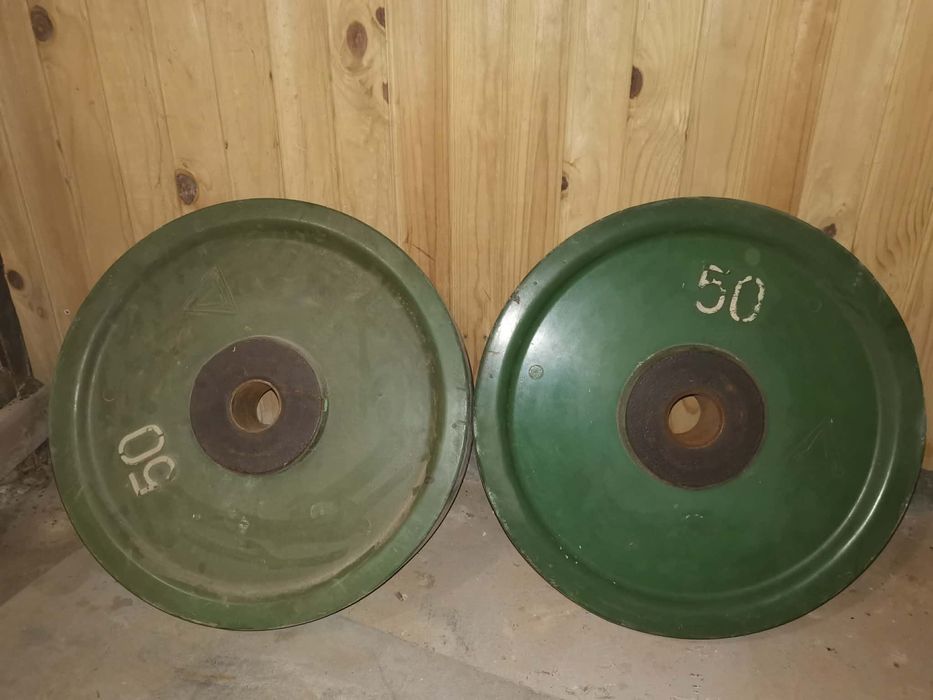 Дискове/Тежести ф50 - 50kg/25kg/20kg/10kg