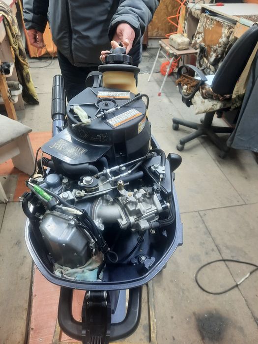 лодочный мотор Ямаха 6лс.4 такта -6