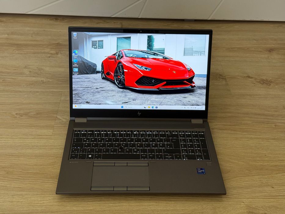 Топ Лаптоп *64GB Ram*15.6’FHD IPS i9-11950H RTX A3000 6GB Hp Zbook Fury G8 1TB SSD