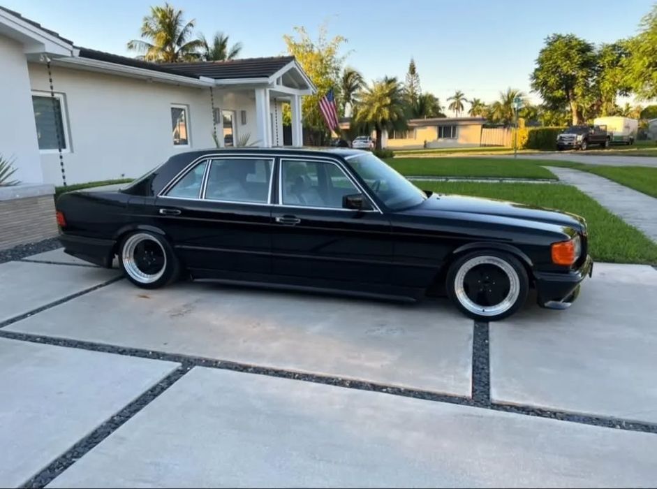 Mercedes W126 накладки на бампера
