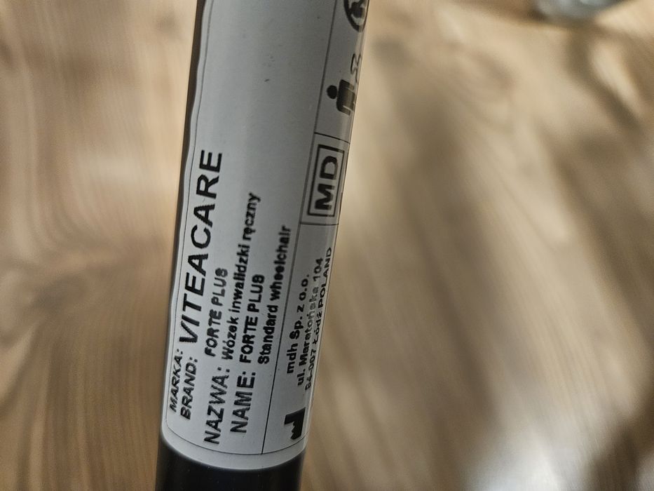 Scaun cu rotile Vita Care FORTE PLUS