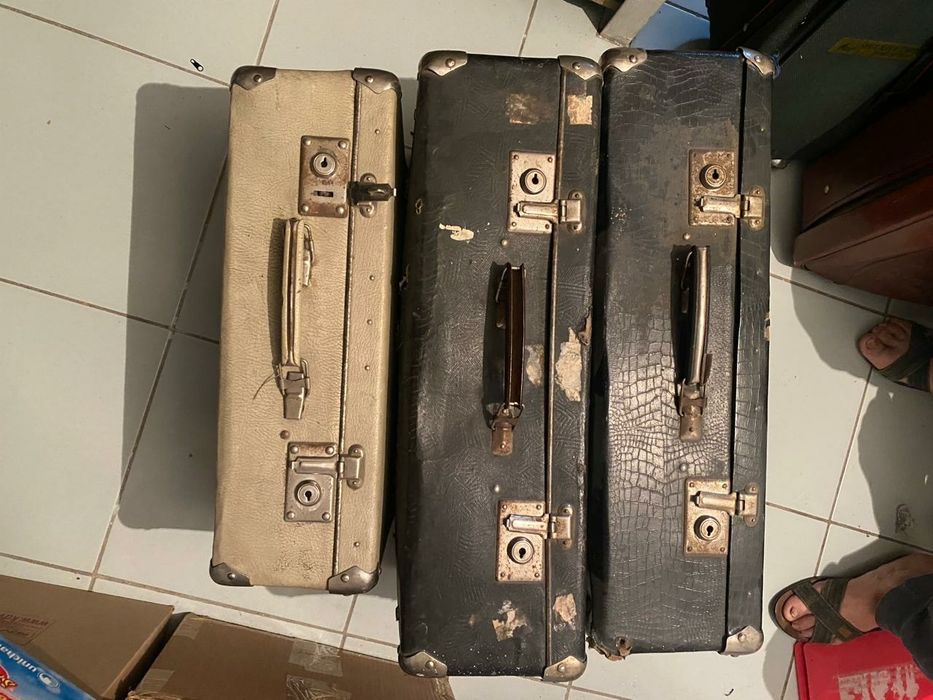 Чемоданы ретро по 4500тг торг.