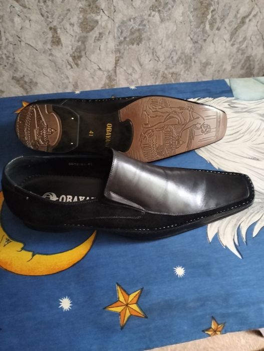 Продам мужские  кожаные туфли