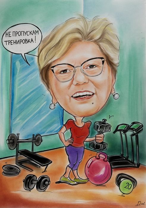 Карикатура,шарж по поръчка - Ръчно рисувани