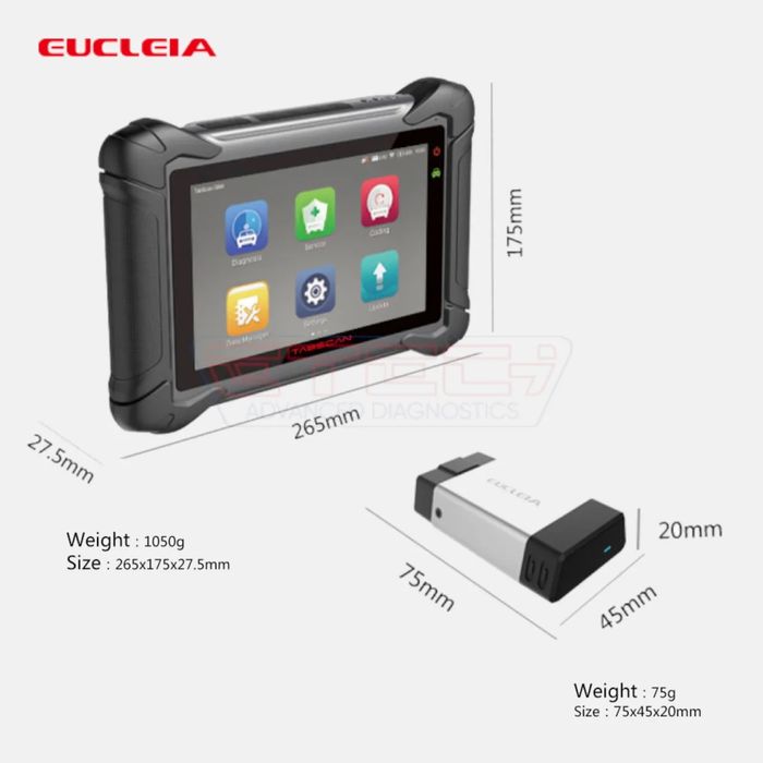 Авто сканер eucleia tabscan s8m. Руссифицирован!